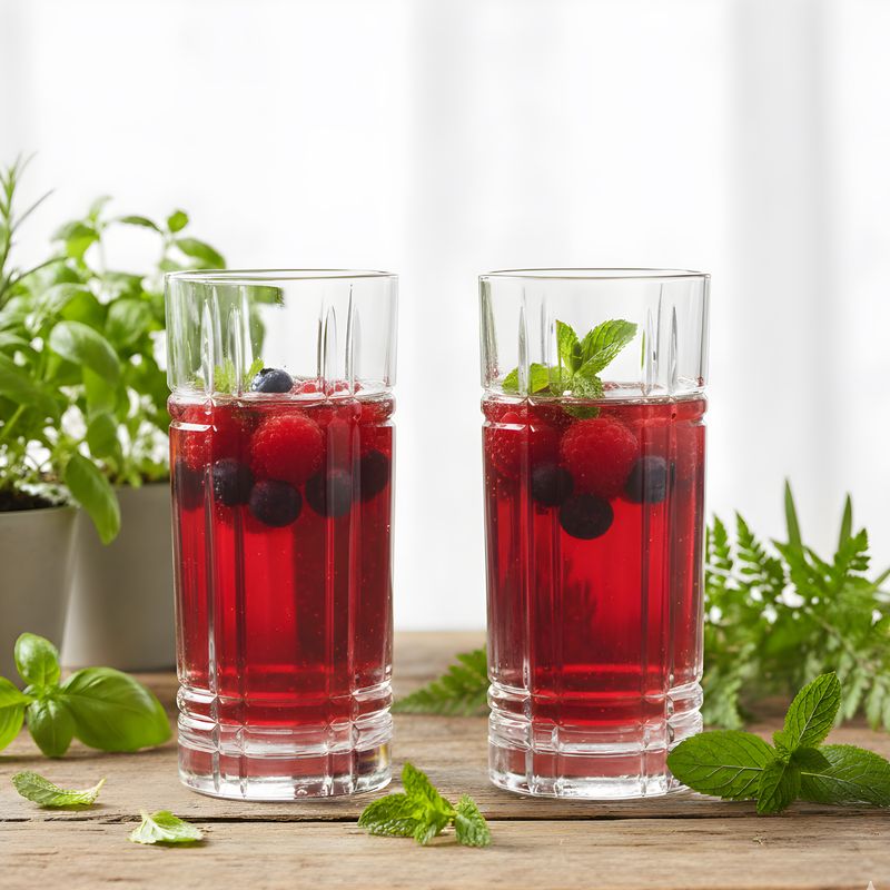 RCR - Set de vasos altos RCR Cristal 6 Piezas 370 cc