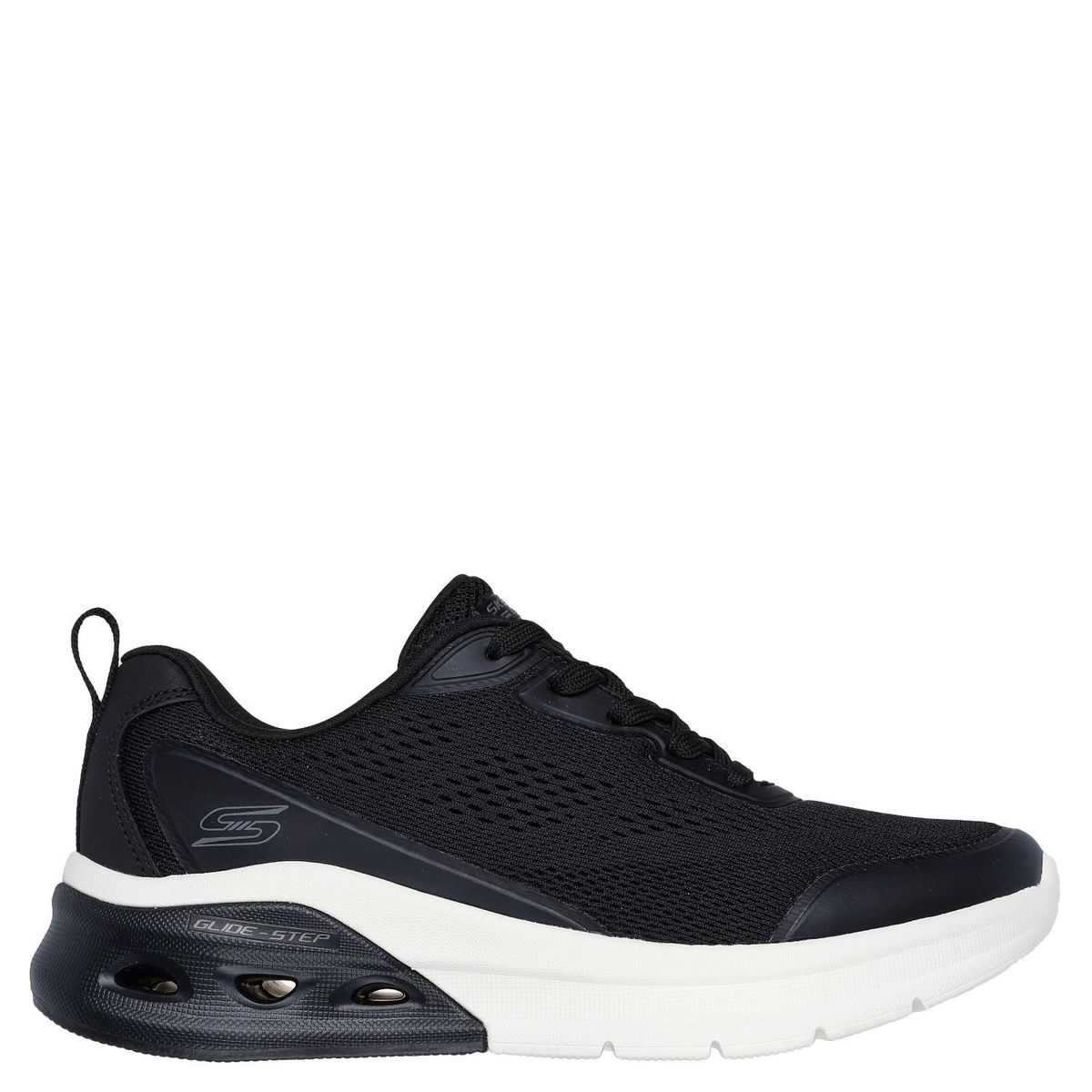 SKECHERS - Tenis Skechers Moda Bobs Arc Waves 2.0 Mujer Negros