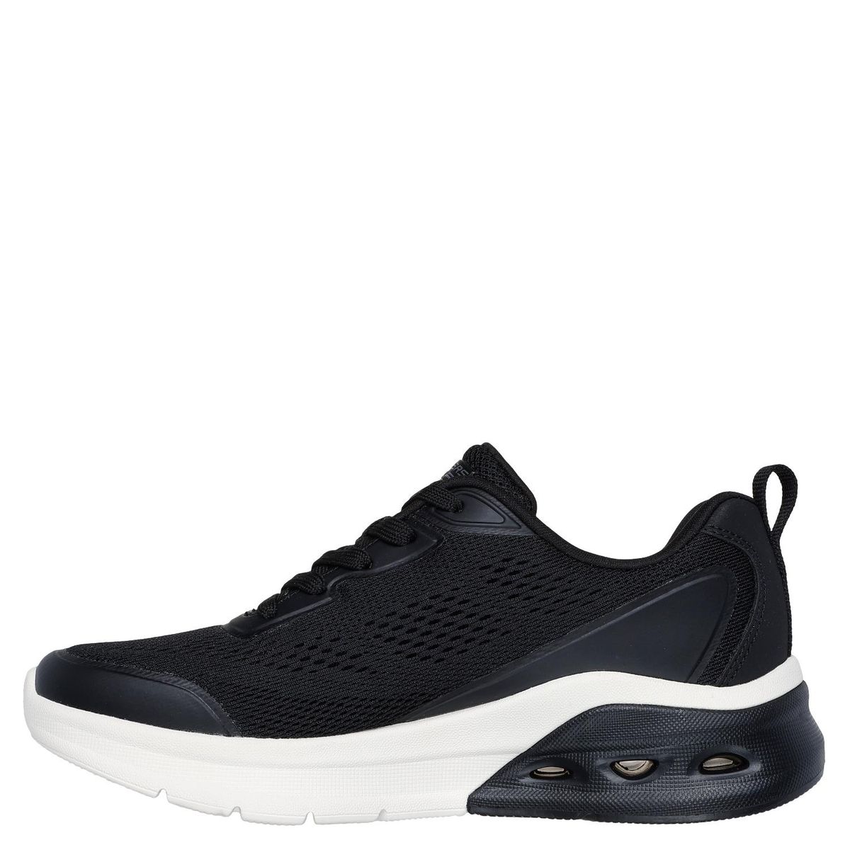 SKECHERS - Tenis Skechers Moda Bobs Arc Waves 2.0 Mujer Negros