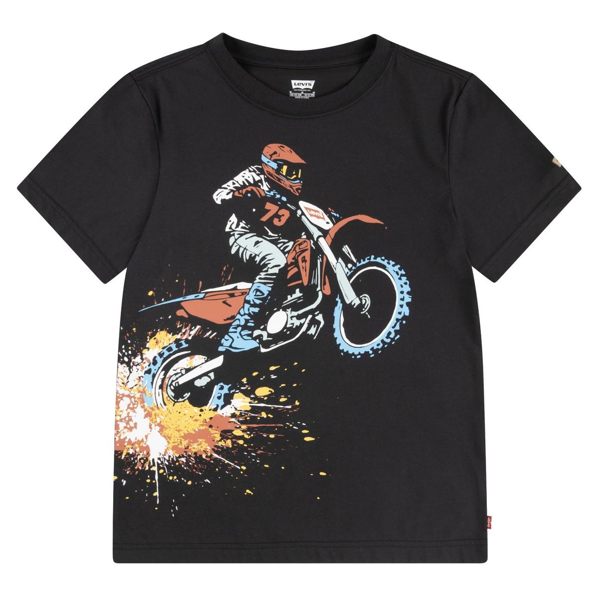 LEVIS - Camiseta para Niño con Estampado Manga corta de Algodón Levis