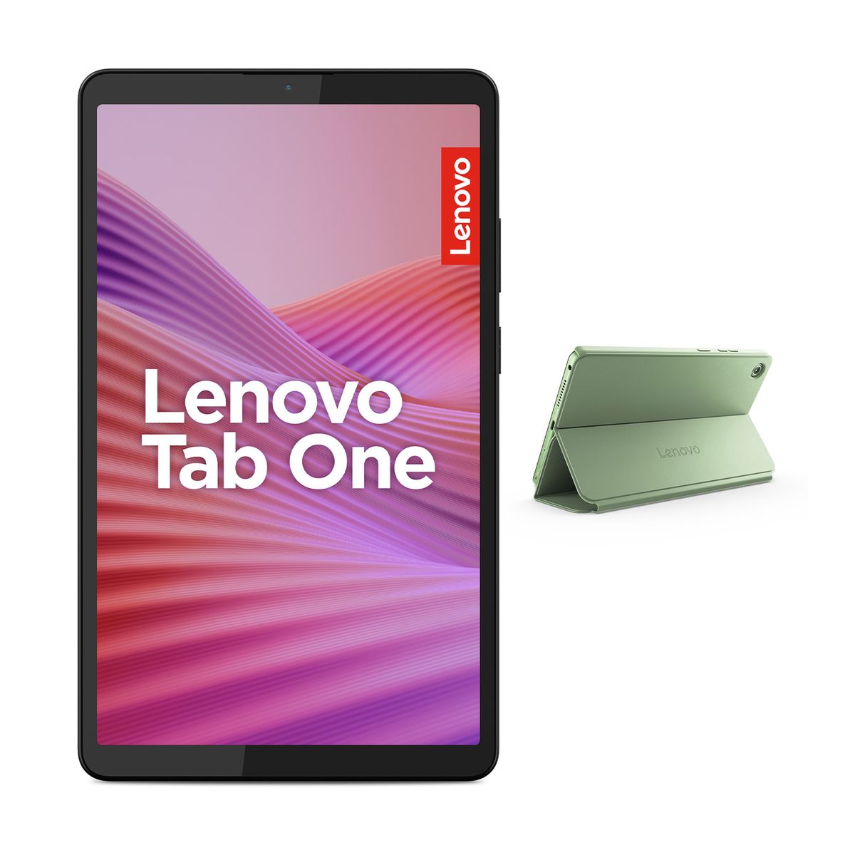 LENOVO - Tablet Lenovo Tab One 128GB | Pantalla 8.7 pulgadas | 4GB RAM | Camara Posterior 8MP | Camara Frontal 2MP | + Folio Case
