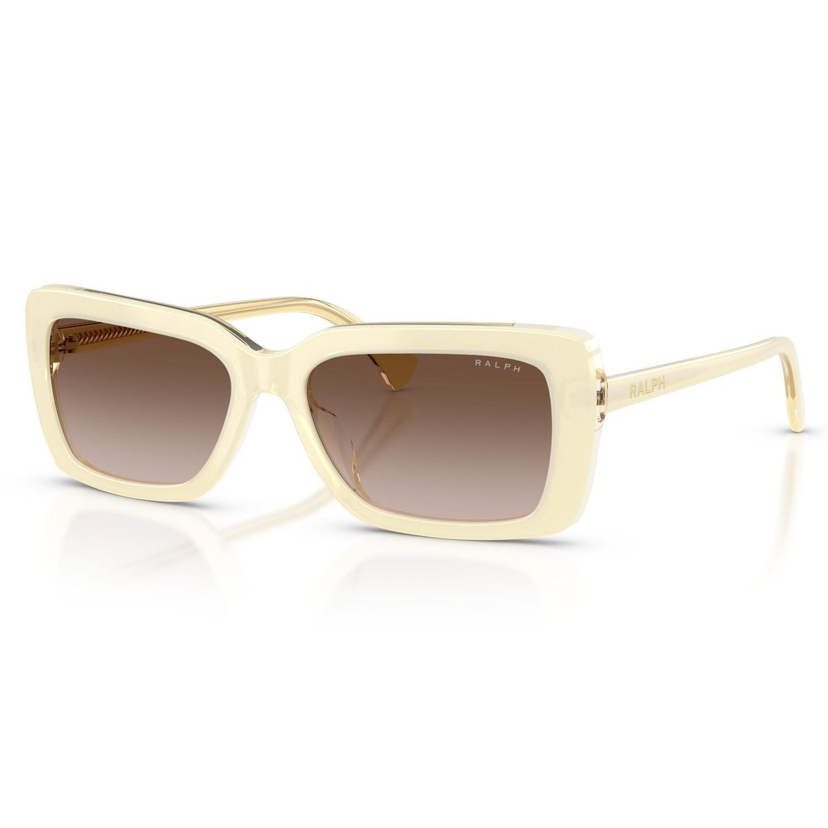 RALPH - Gafas de Sol Rectangulares Mujer Beige Ralph