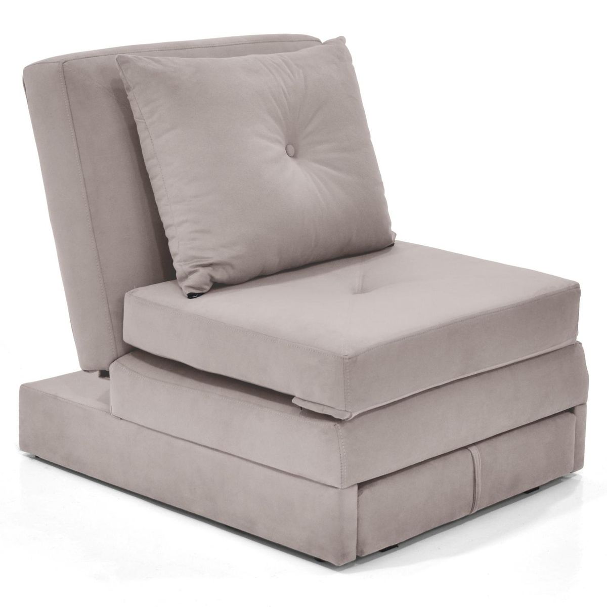 MICA - Poltrona Cama 78x92x86 Torun Tela Taupe