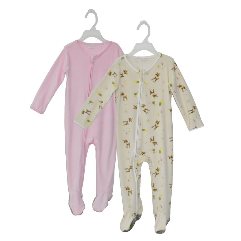  - Pijama para Bebé niña con Estampado Manga larga Yamp