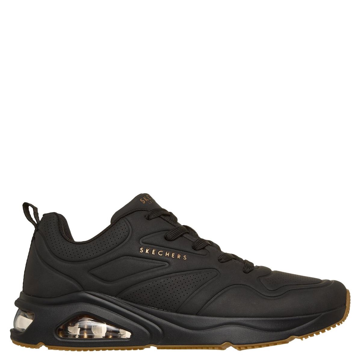 SKECHERS - Tenis Skechers Moda Tres Air Uno Casairal Hombre Negros