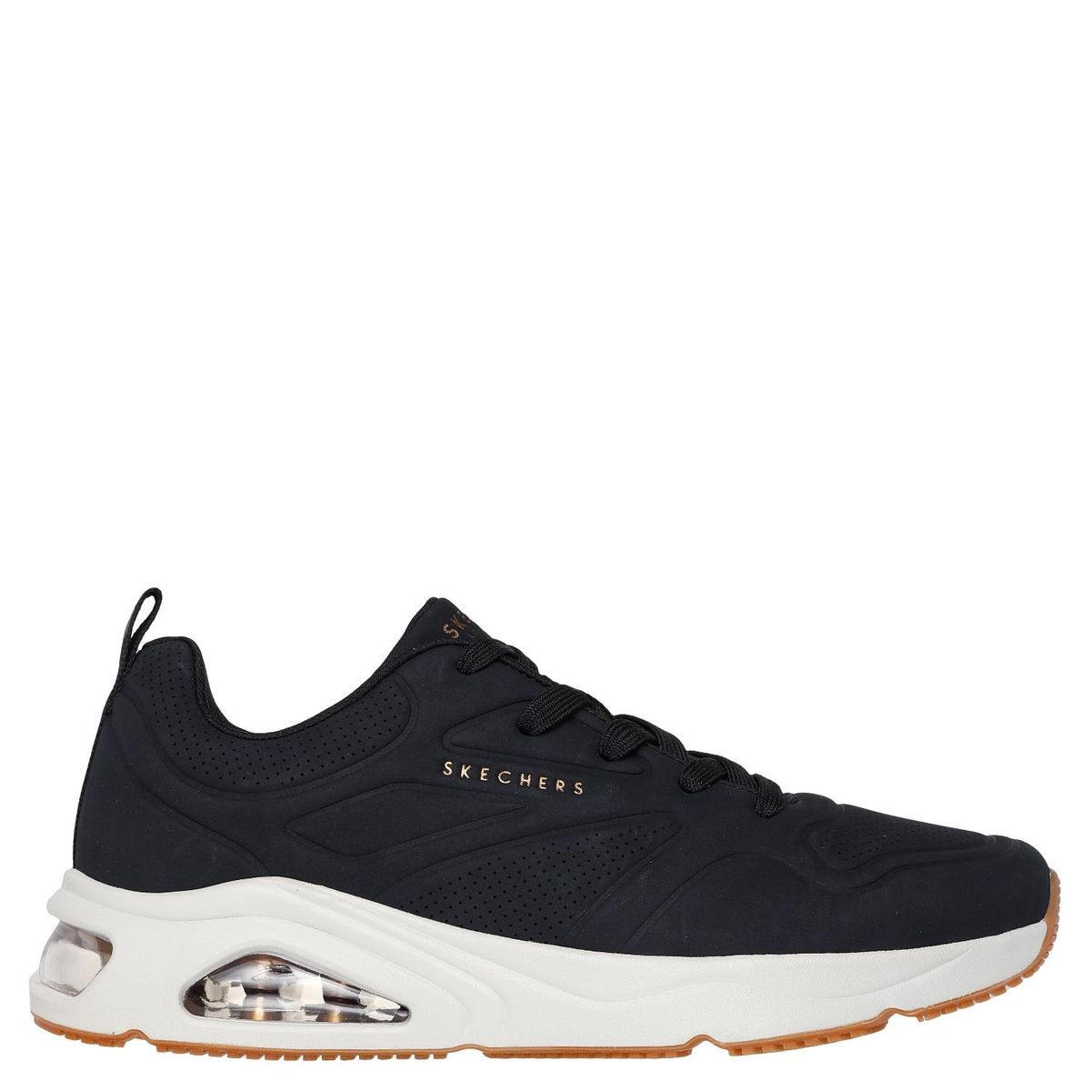 SKECHERS - Tenis Skechers Moda Tres Air Uno Casairal Hombre Negros