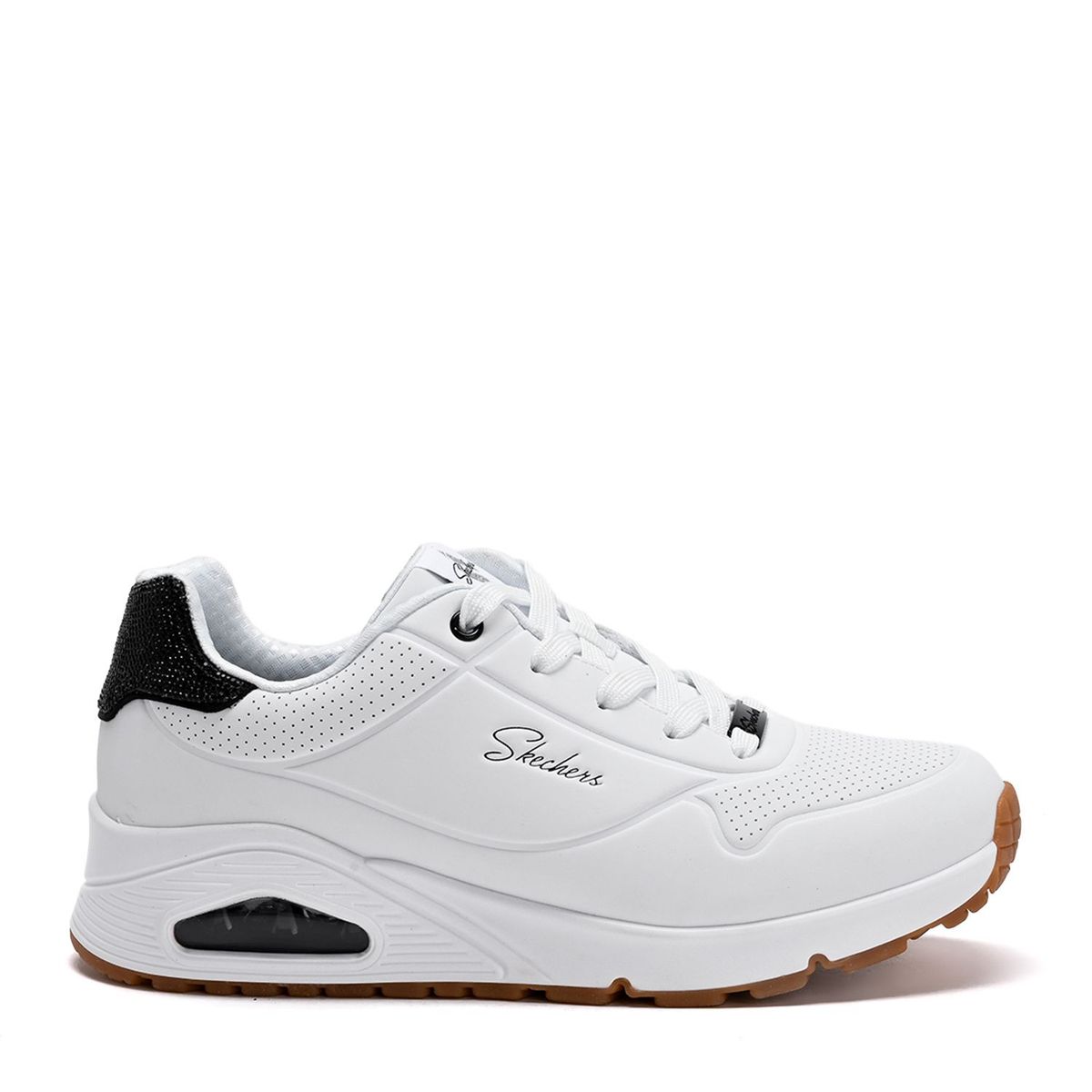 SKECHERS - Tenis moda Skechers Uno Gen 1 Studded Gal Niño Blancos