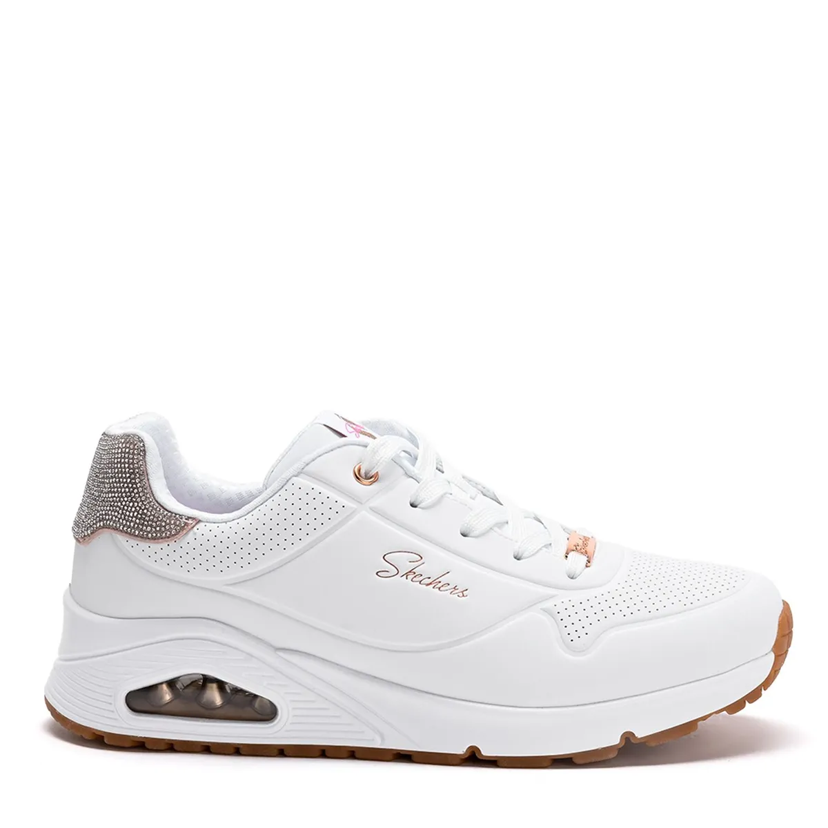 SKECHERS - Tenis moda Skechers Uno Gen 1 Studded Gal Niña Blancos