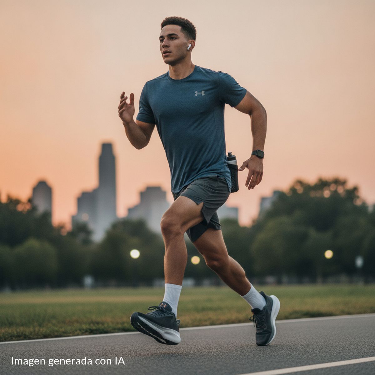 UNDER ARMOUR - Tenis Under Armour Hombre Running Charged Rogue 5 Negros