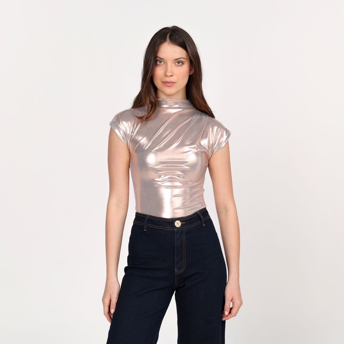 BASEMENT - Body Mujer Manga corta Basement 