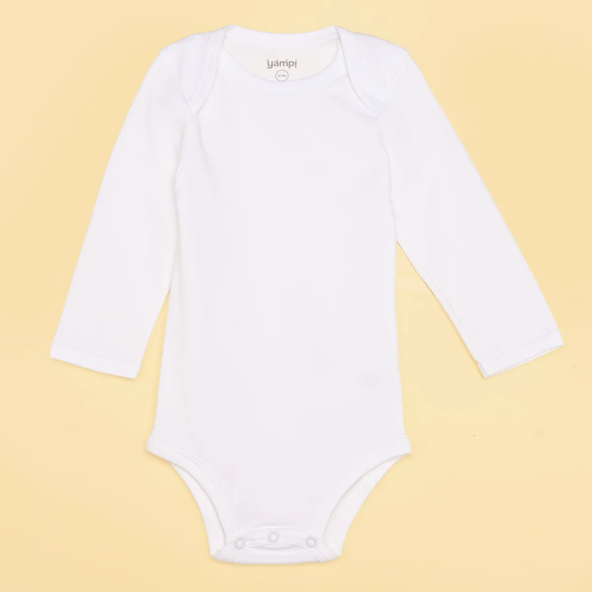 YAMP - Bodies para bebé Unisex  Pack de 3 unidades Manga larga de Algodón peruano Yamp