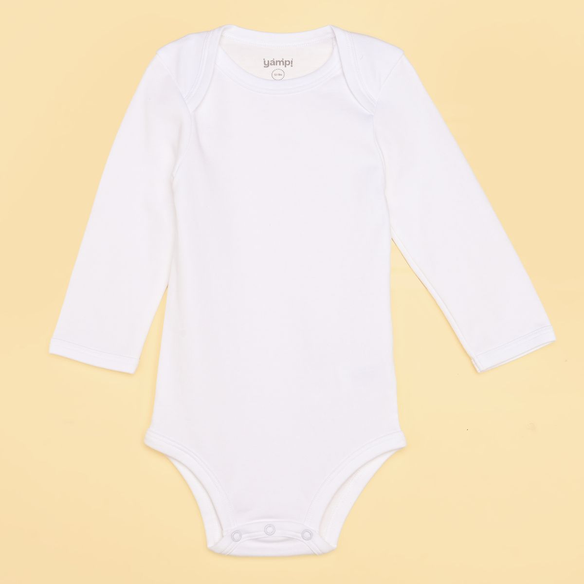 YAMP - Bodies para bebé Unisex  Pack de 3 unidades Manga larga de Algodón peruano Yamp