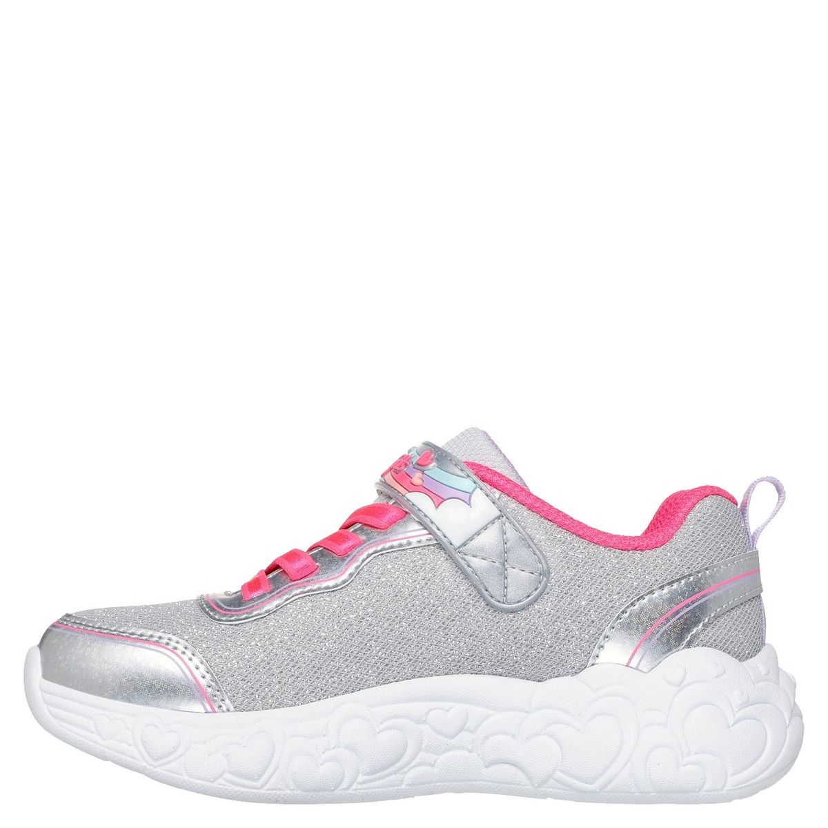 SKECHERS - Tenis moda Skechers Heart Lights Niña con Velcro