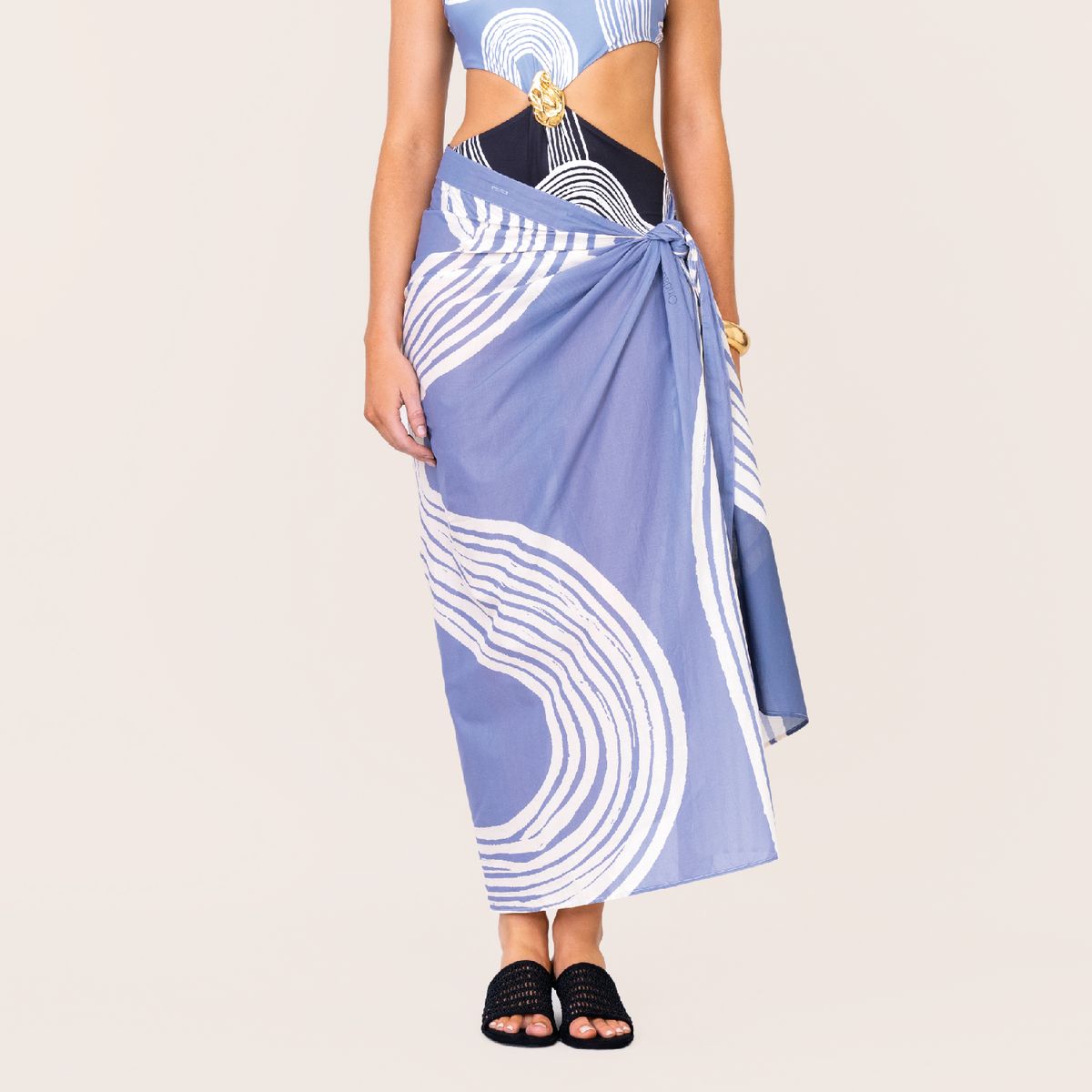 ONDA DE MAR - Salida de baño Pareo DYANI Onda de Mar