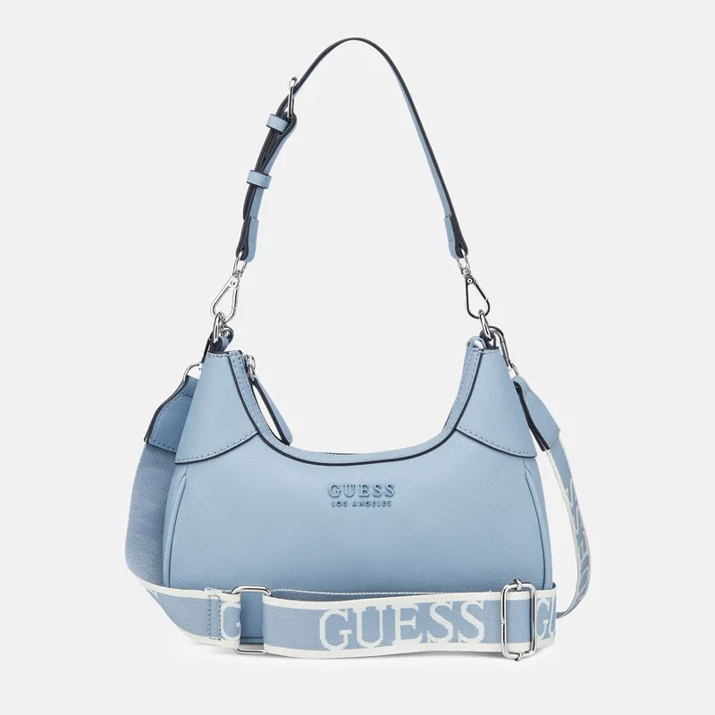 GUESS - Cartera GUESS para Mujer CROSS BODY BERKTON MINI TOP ZIP MOONSTONE BLUE