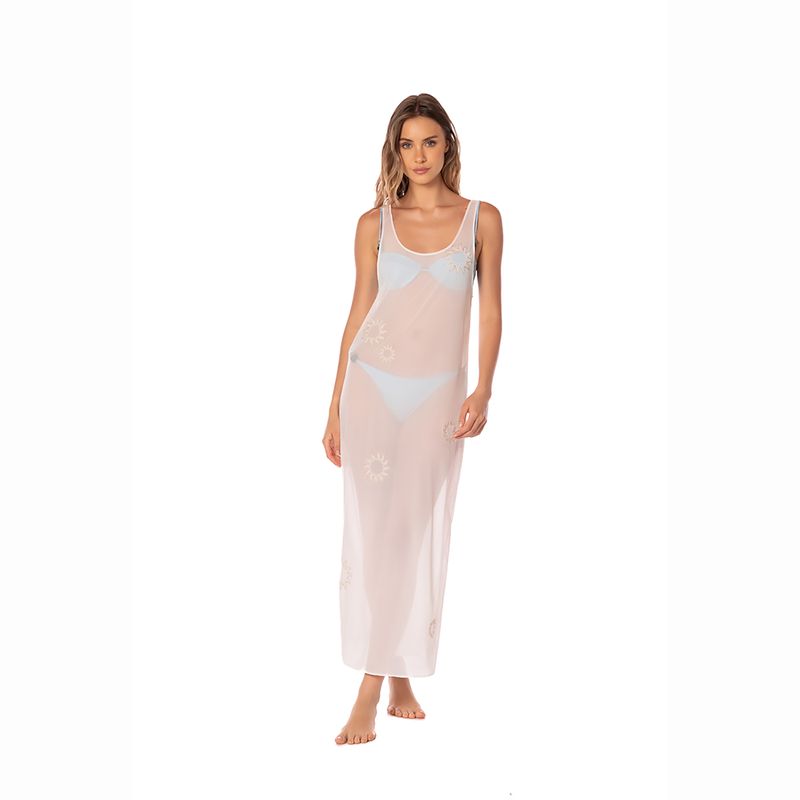 KIBYS - Salida de baño vestido con bordado ISIS KIBYS