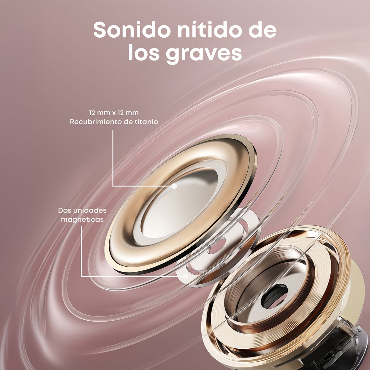 SOUNDCORE - Audífonos bluetooth Soundcore Aero Clip | Noise cancelling