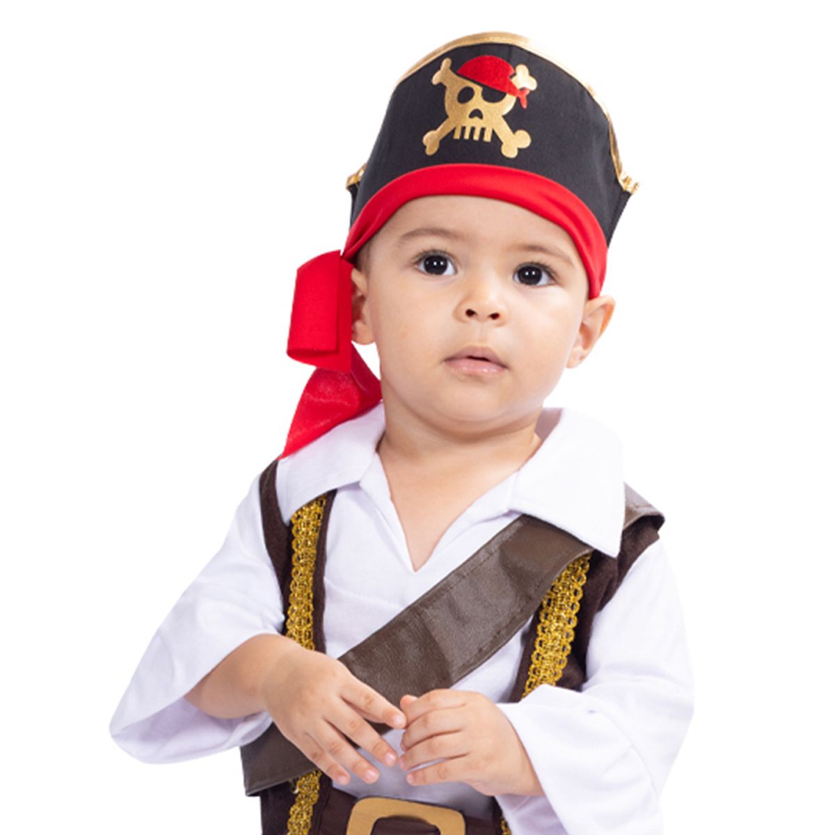 FANTASTIC NIGHT - Disfraz para Bebé niño Pirata Aventurero fantasía