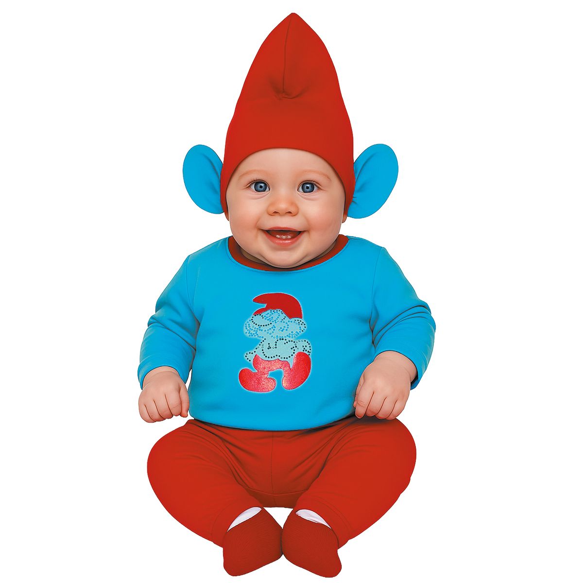 FANTASTIC NIGHT - Disfraz para Bebé Papá Gnomo Azul Fantasía