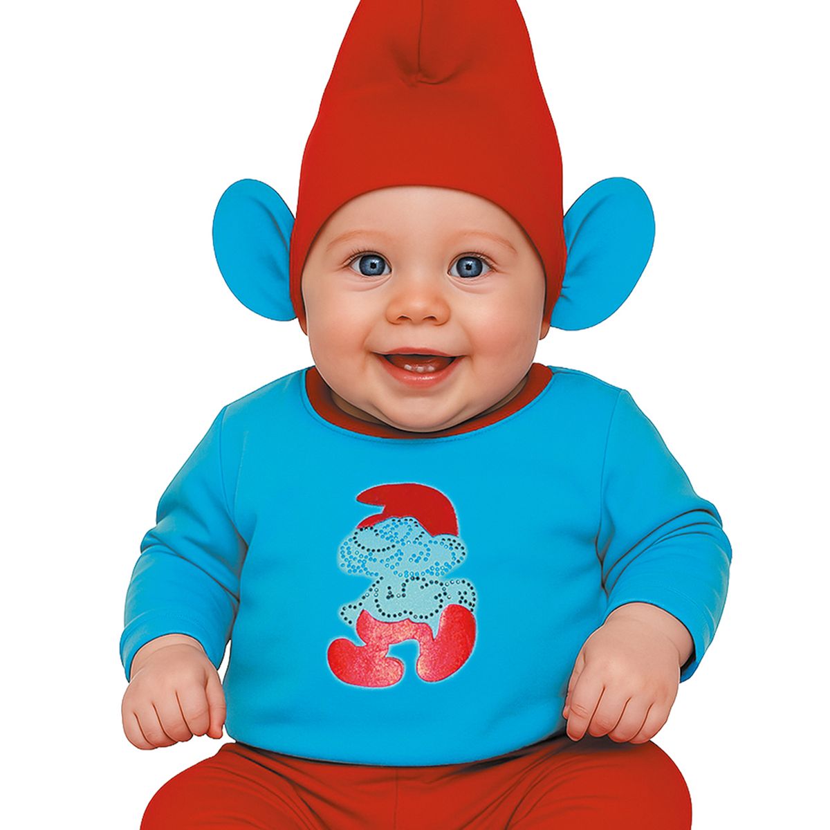 FANTASTIC NIGHT - Disfraz para Bebé Papá Gnomo Azul Fantasía