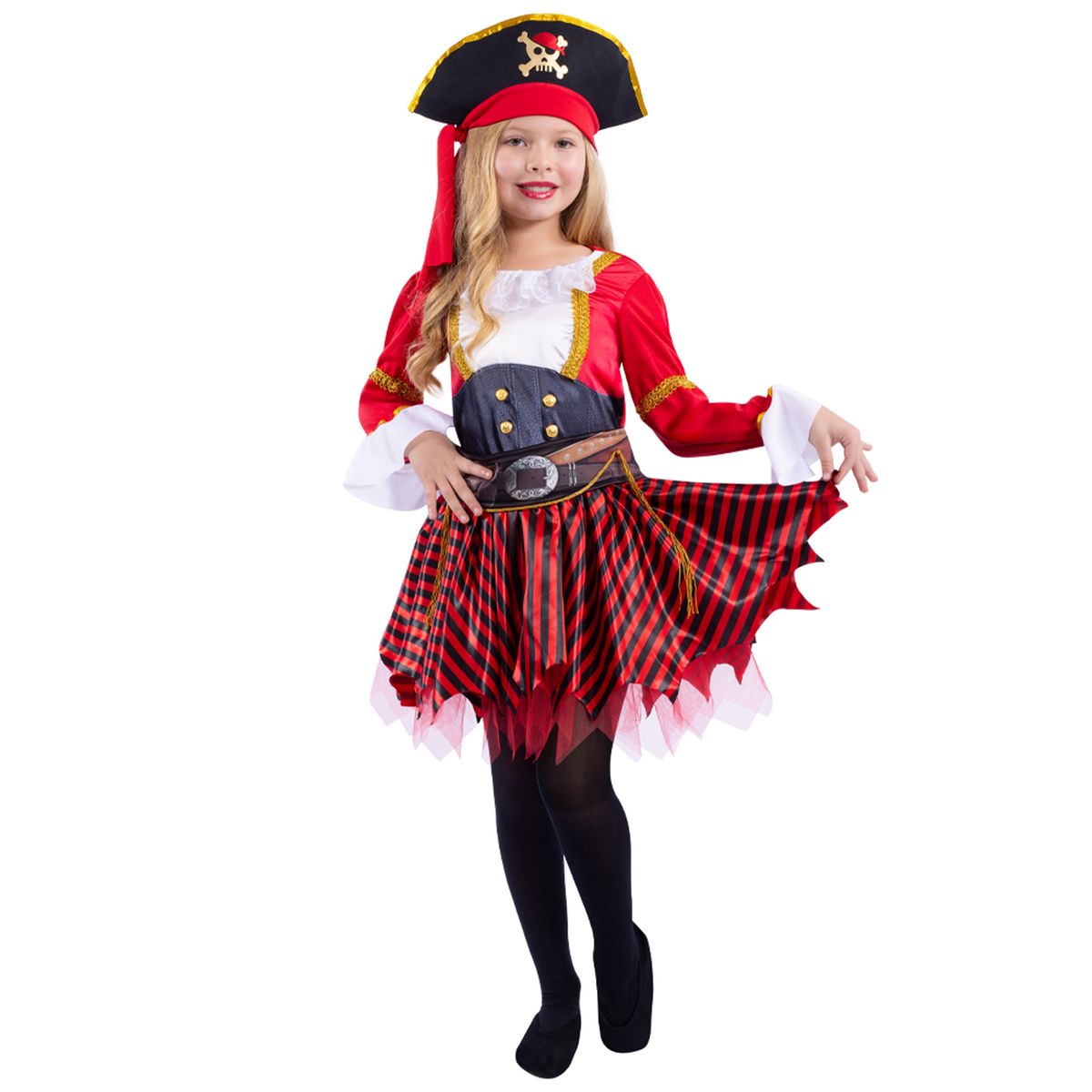 FANTASTIC NIGHT - Disfraz para niña princesa pirata fantasía