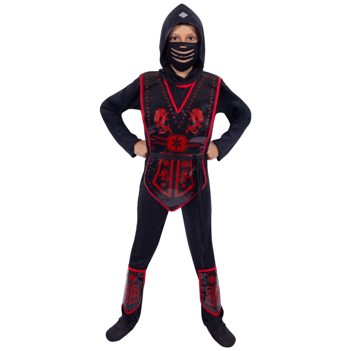 FANTASTIC NIGHT - Disfraz para niño guerrero ninja fantasía terror