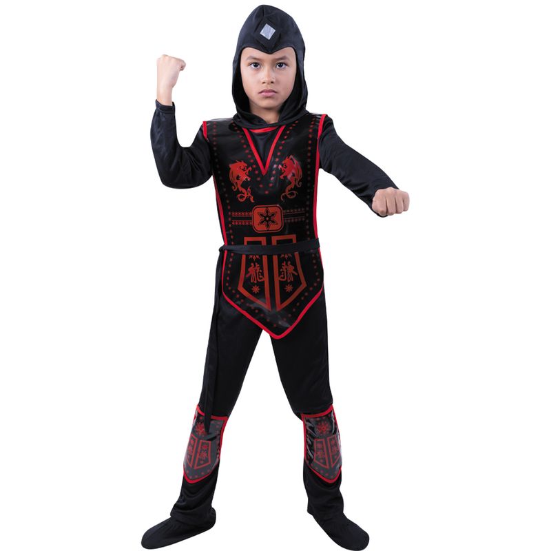 FANTASTIC NIGHT - Disfraz para niño guerrero ninja fantasía terror