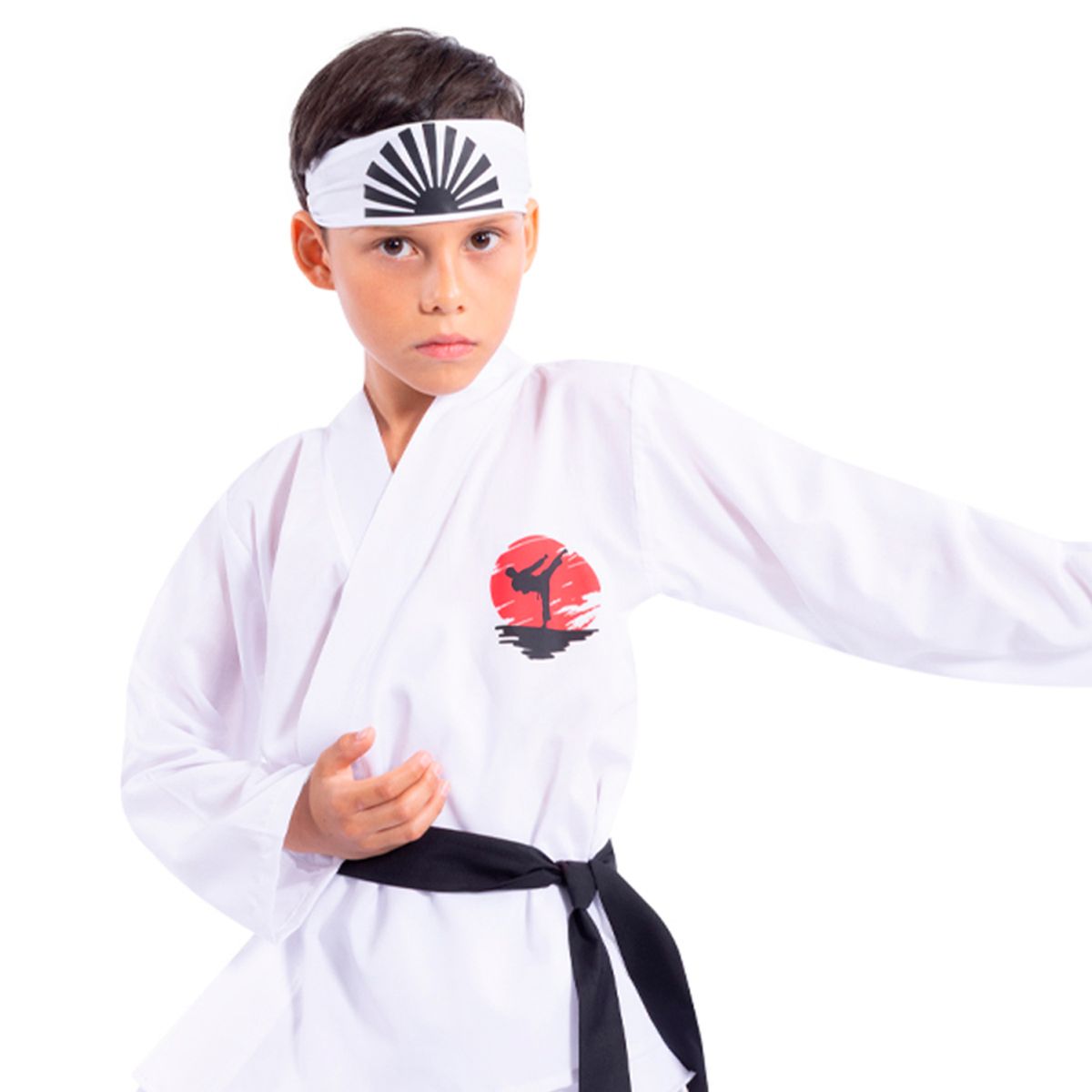 FANTASTIC NIGHT - Disfraz para niño karateca blanco profesión fantasía