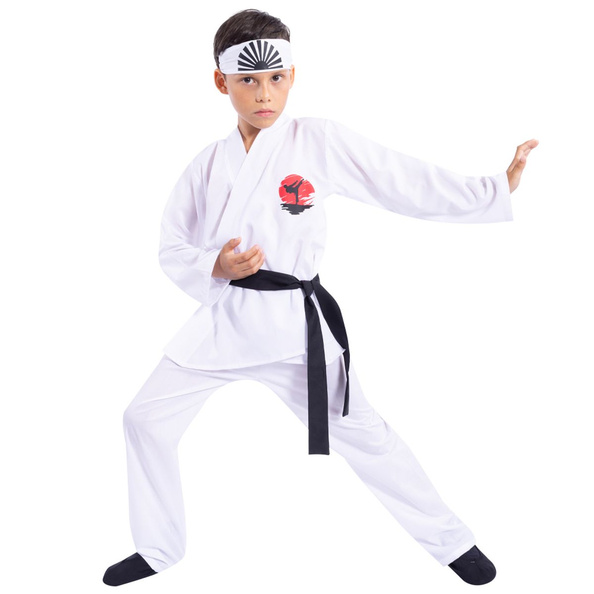 FANTASTIC NIGHT - Disfraz para niño karateca blanco profesión fantasía