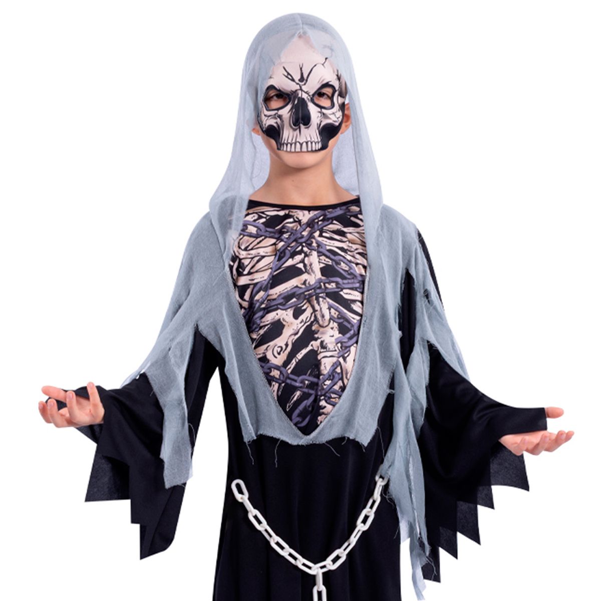 FANTASTIC NIGHT - Disfraz para niño cazador de almas fantasía terror