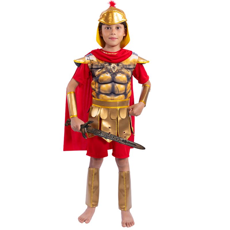 FANTASTIC NIGHT - Disfraz para niño soldado romano fantasía