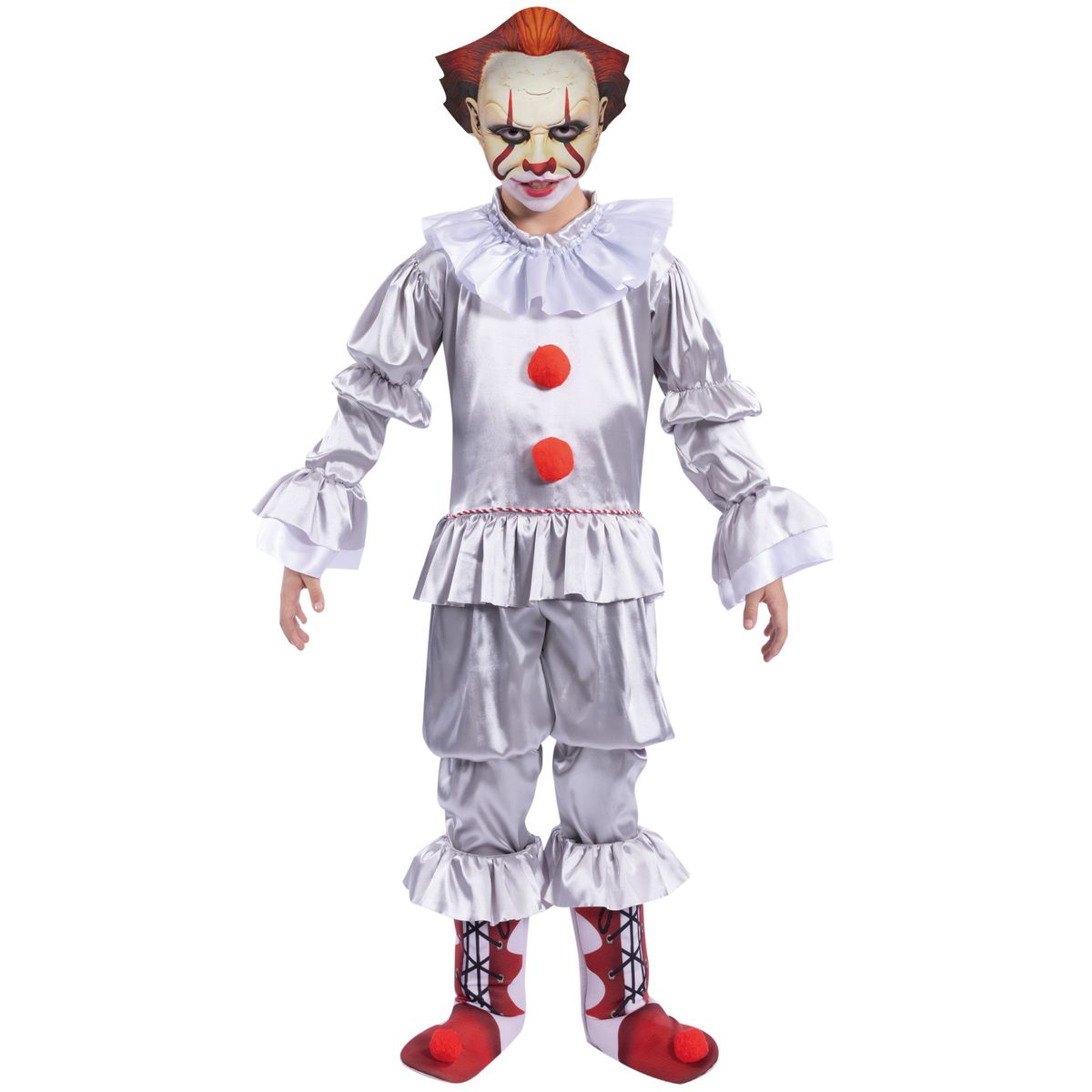 FANTASTIC NIGHT - Disfraz para niño payaso malvado fantasía terror
