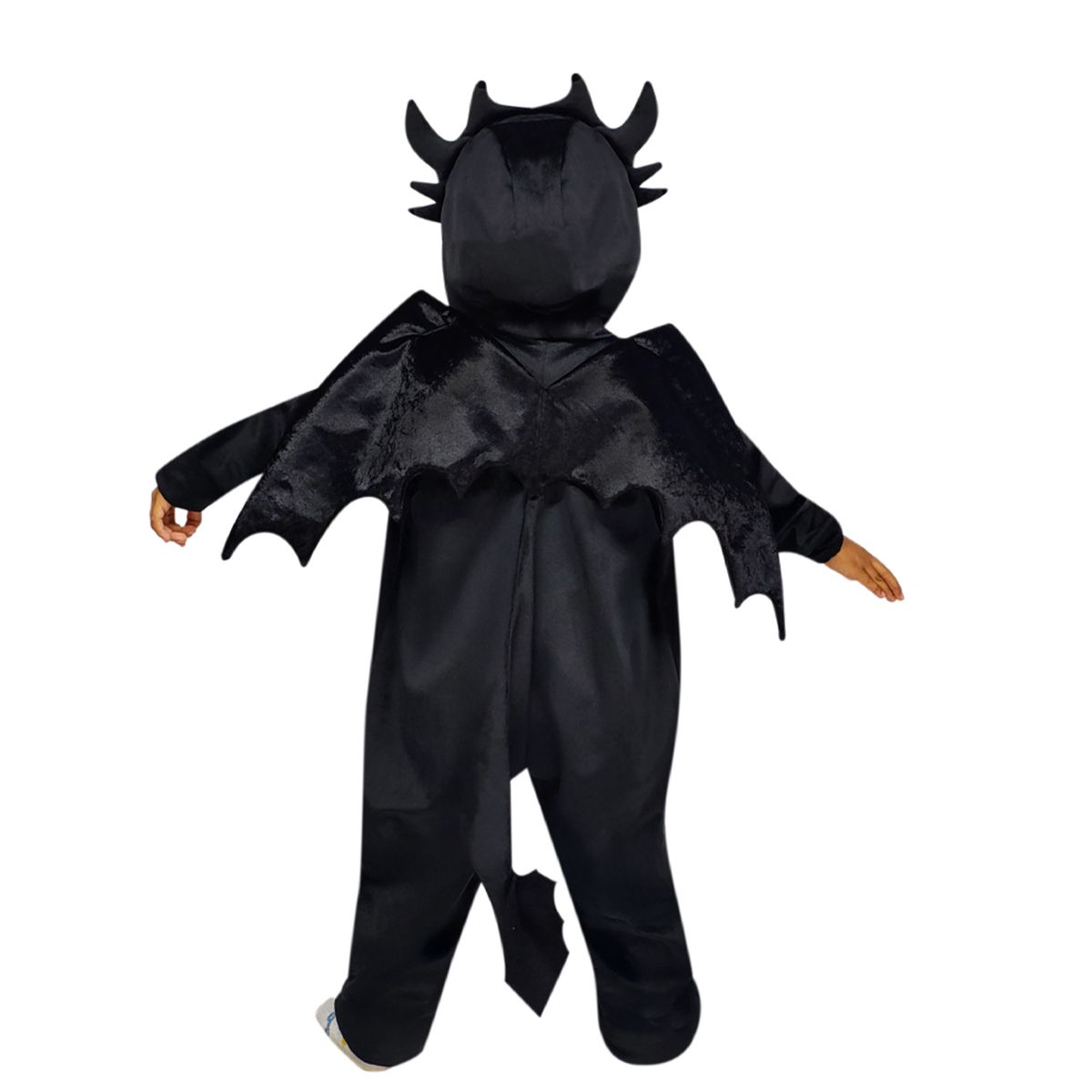 FANTASTIC NIGHT - Disfraz para niño dragón negro fantasía
