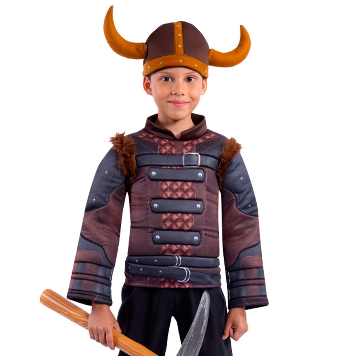 FANTASTIC NIGHT - Disfraz para niño héroe vikingo fantasía