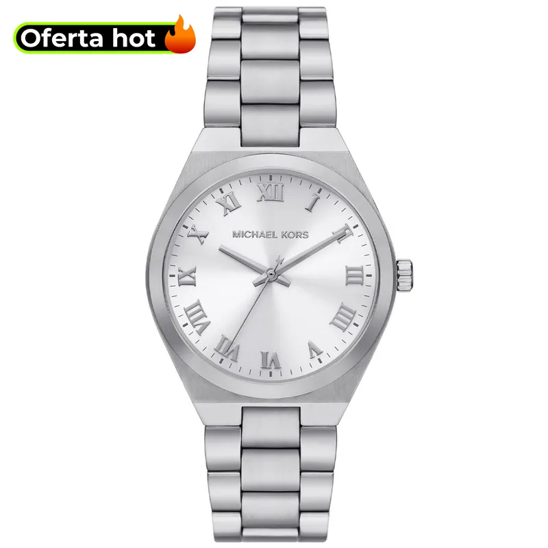 MICHAEL KORS - Reloj Mujer Michael Kors Lennox. Reloj Acero Inoxidable Plateado MK7393