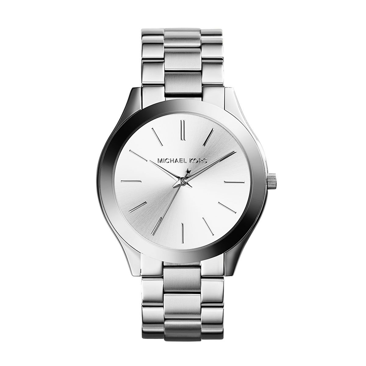 MICHAEL KORS - Reloj Mujer Michael Kors Slim Runway. Reloj Acero Inoxidable Plateado MK3178