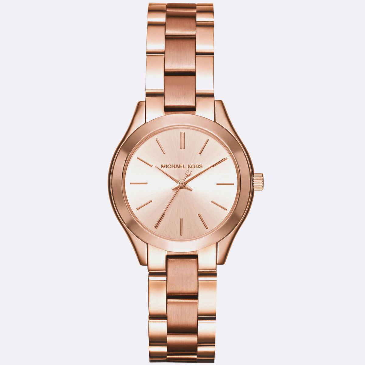 MICHAEL KORS - Reloj Mujer Michael Kors Slim Runway. Reloj Acero Inoxidable Oro Rosa MK3513