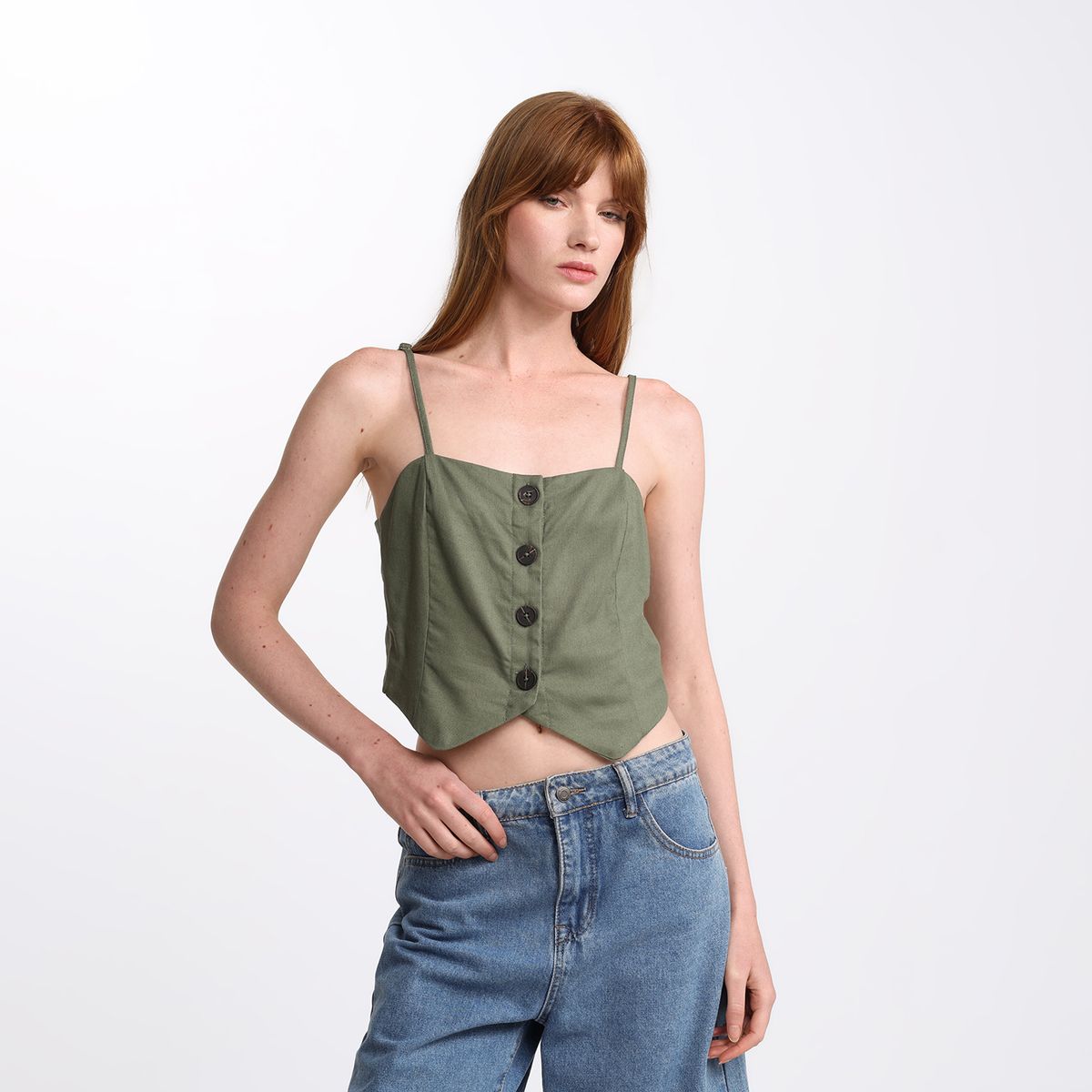 DENIMLAB - Top Mujer Sin mangas Denimlab