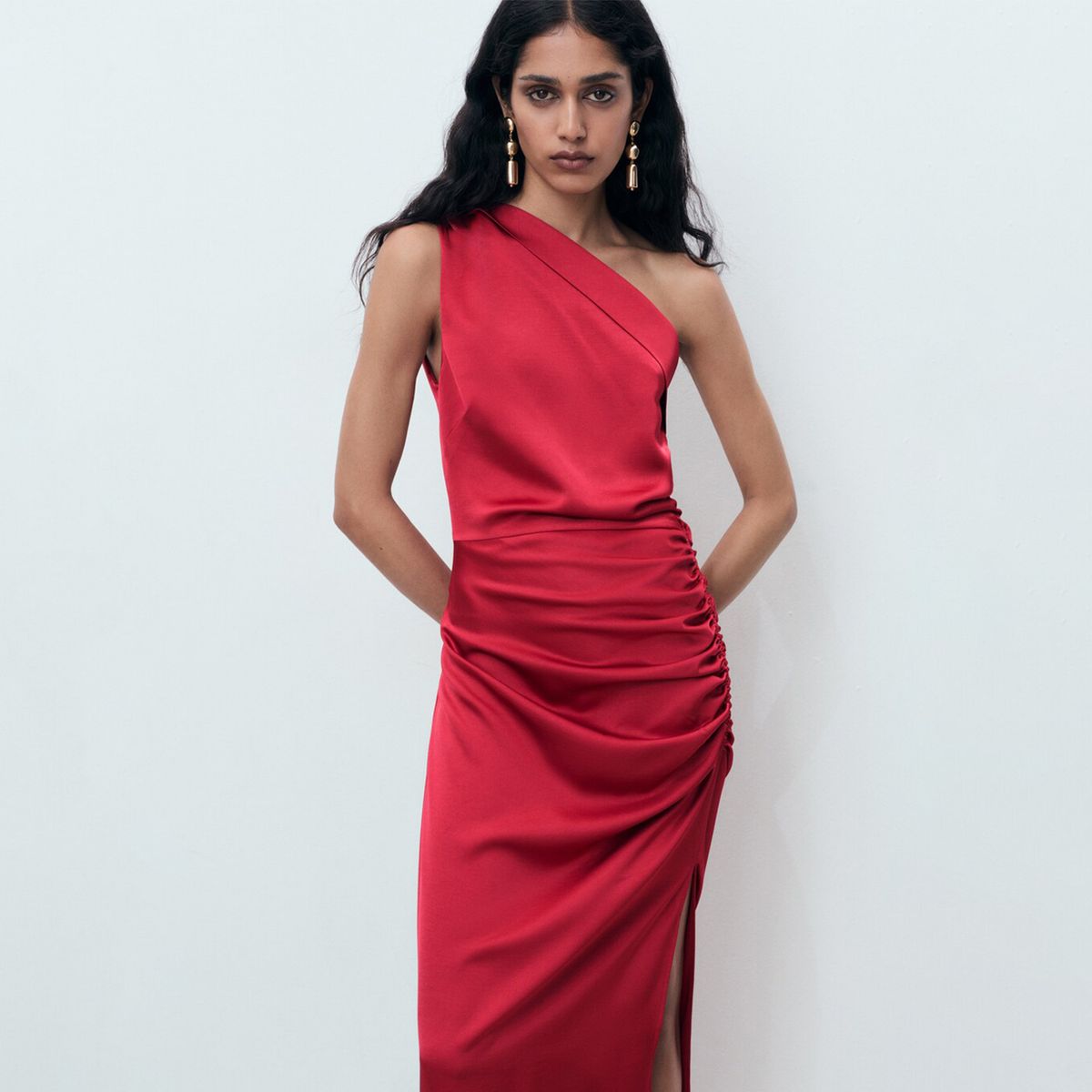 MANGO - Vestido Mujer Medio Casual MANGO