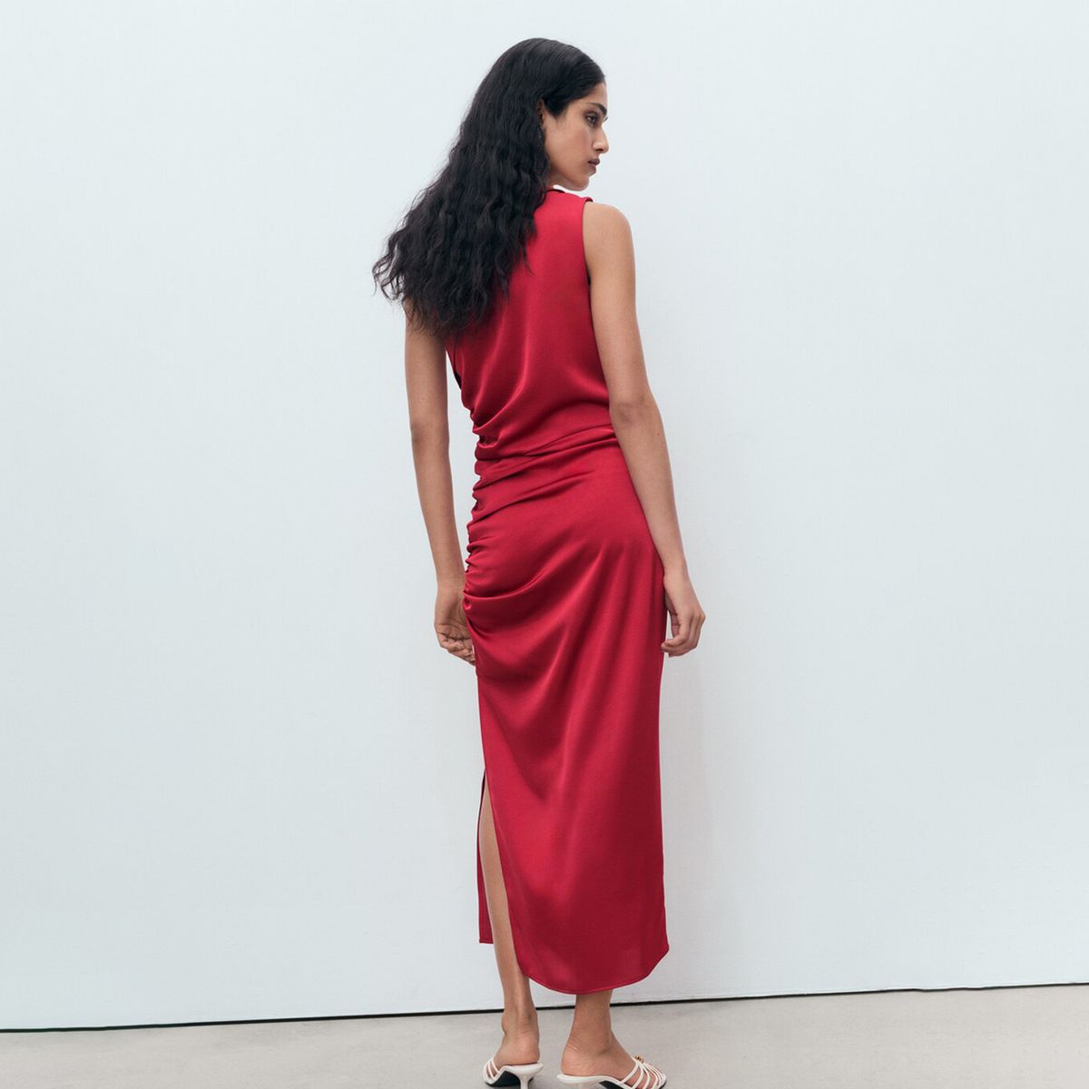 MANGO - Vestido Mujer Medio Casual MANGO