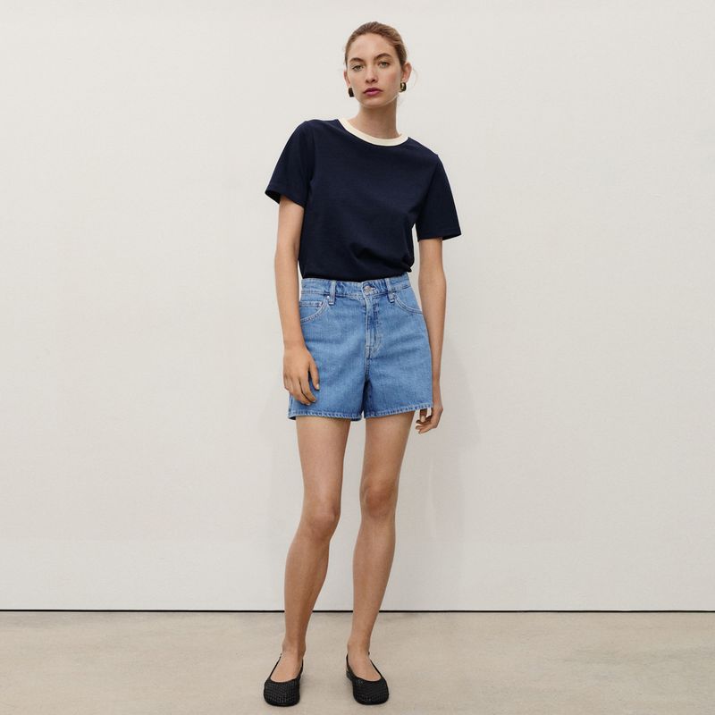 MANGO - Short Mujer Tiro alto MANGO