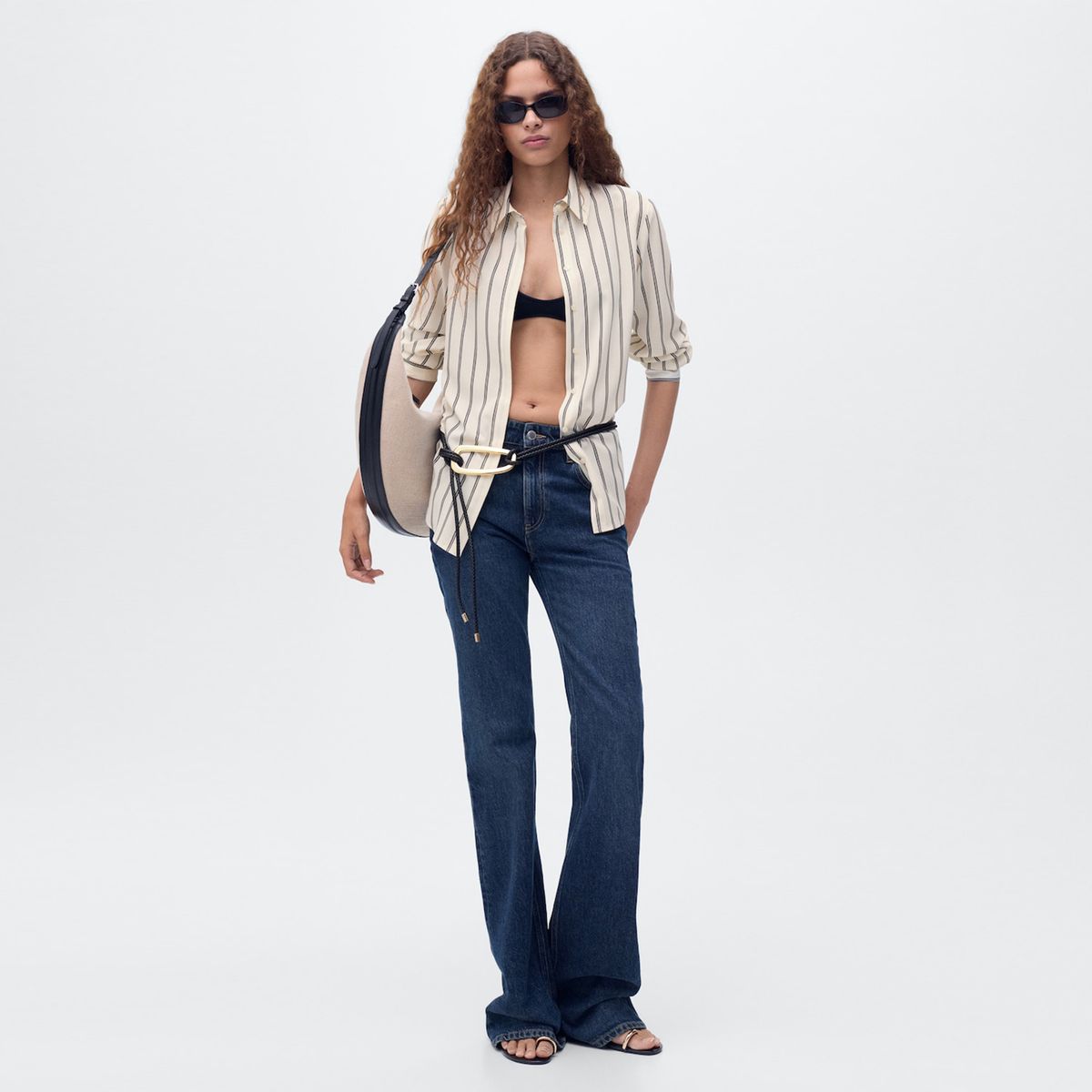 MANGO - Camisa Mujer Manga larga Mango 