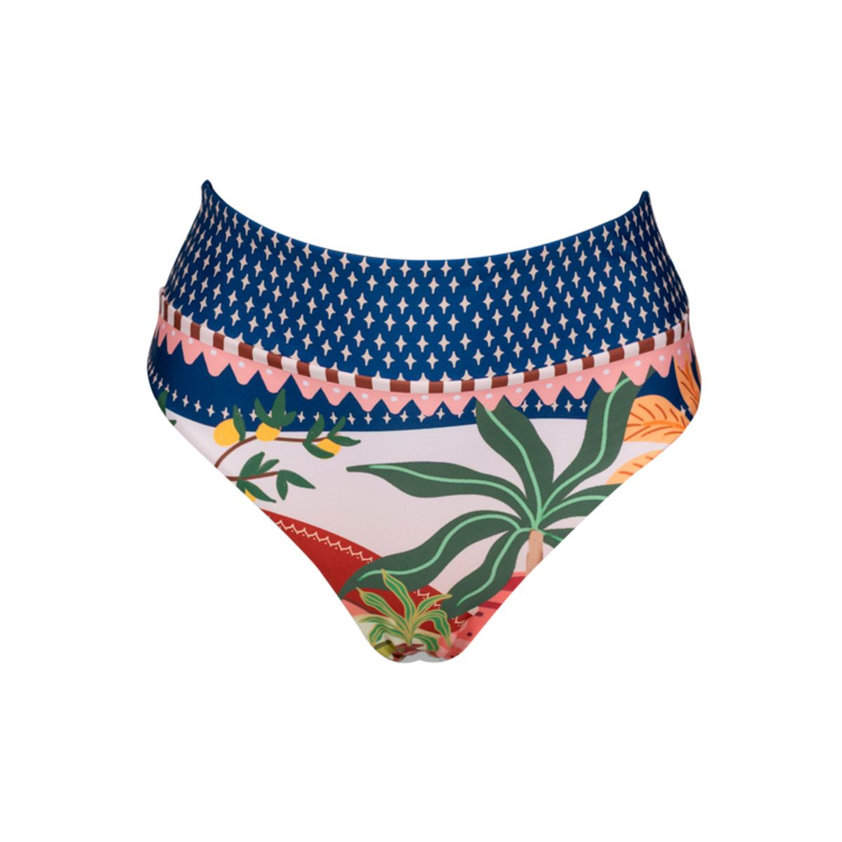 MILONGA - Panty de vestido de baño con estampado Dolce Vita Milonga