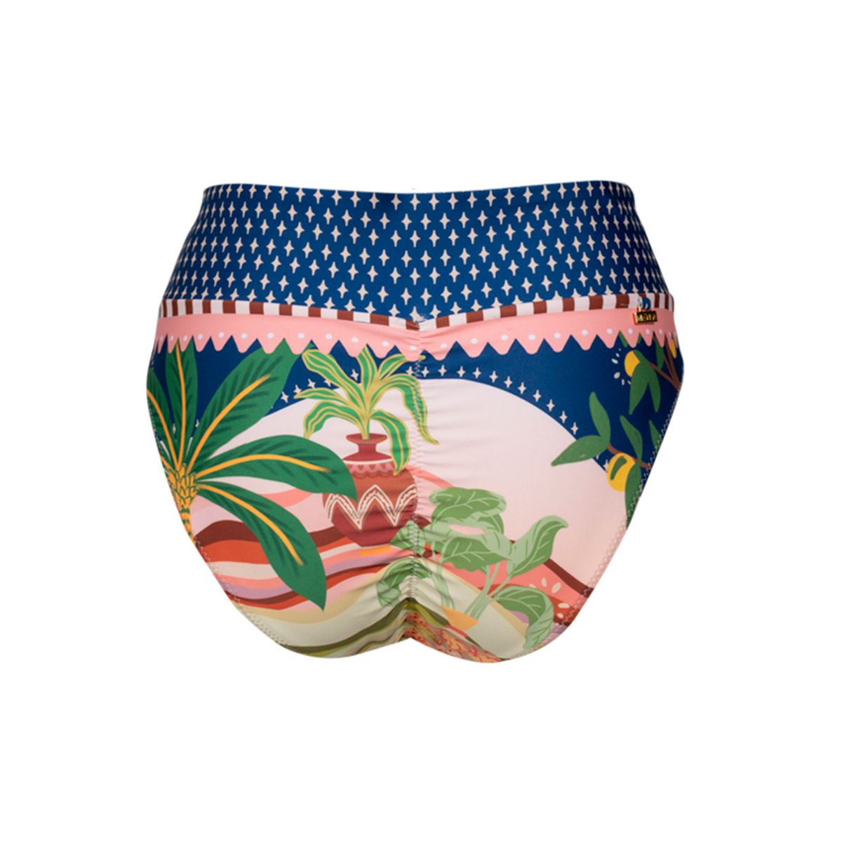 MILONGA - Panty de vestido de baño con estampado Dolce Vita Milonga