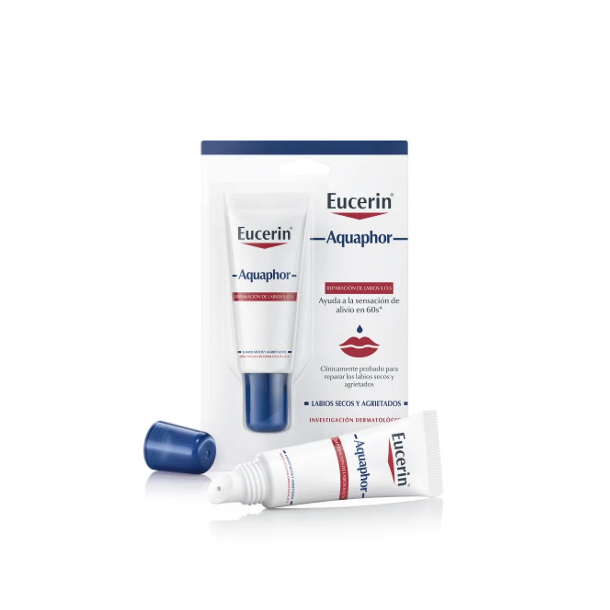 EUCERIN - Tratamiento labios Reparador De Labios SOS Aquaphor en Gel Eucerin 10 ml