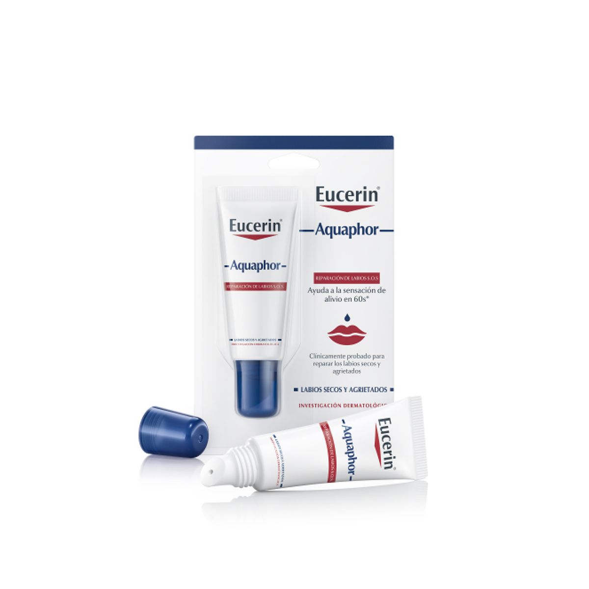 EUCERIN - Tratamiento labios Reparador De Labios SOS Aquaphor en Gel Eucerin 10 ml