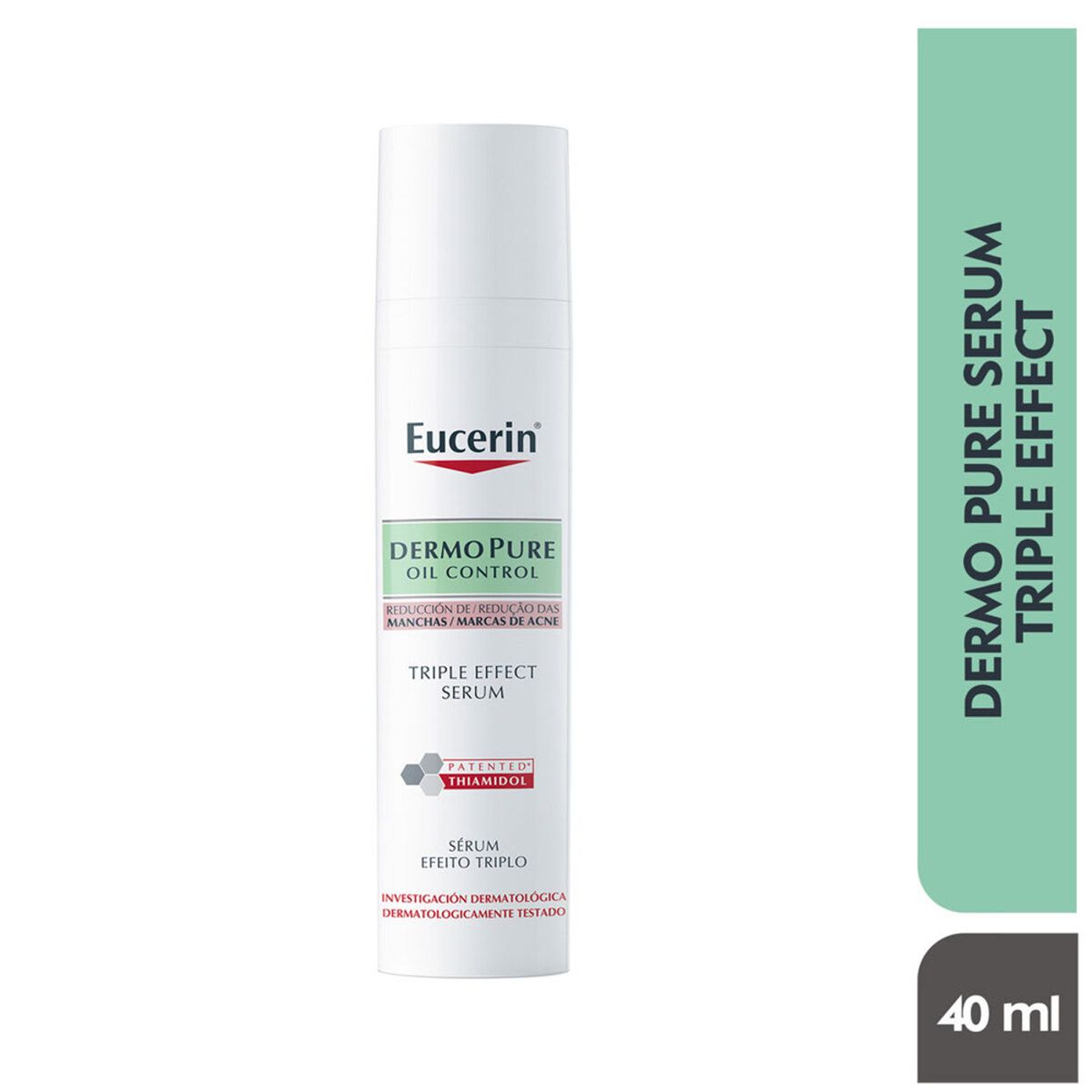 EUCERIN - Tratamiento antiedad Serum Triple Acción Dermopure Eucerin Para Piel Grasa 40 ml