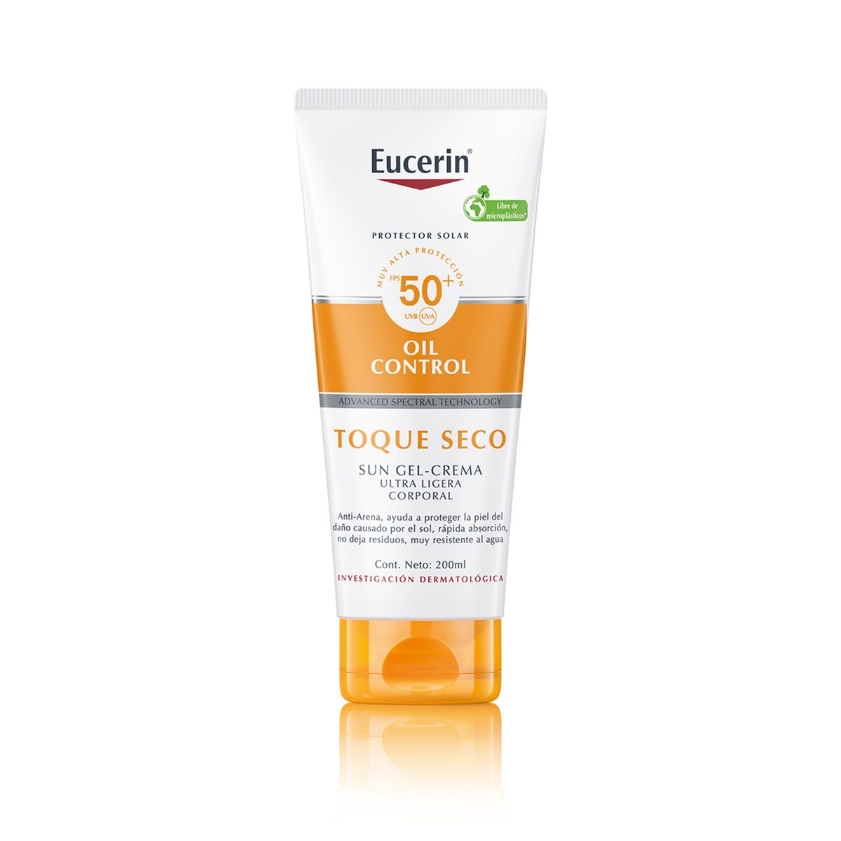 EUCERIN - Protector Solar Corporal Toque Seco Sun Fps 50+ Eucerin 200 ml