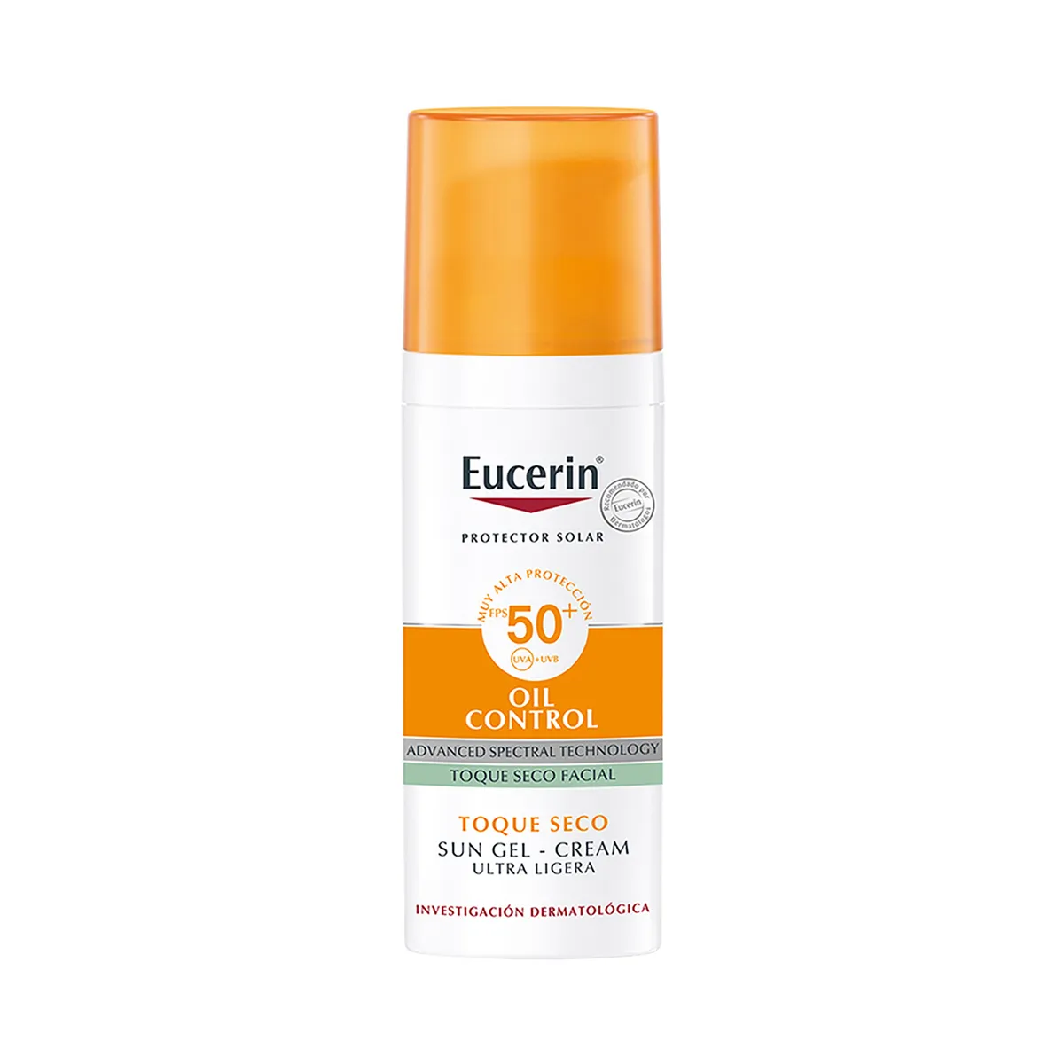 EUCERIN - Protector Solar Facial Toque Seco Sun Oil Control Fps 50+ Eucerin 50 ml