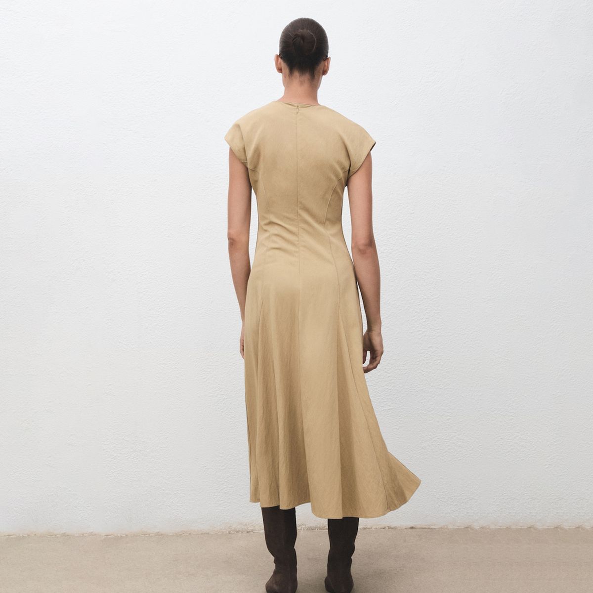 MANGO - Vestido Mujer Medio Casual MANGO